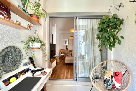 Varanda de apartamento à venda com 2 quartos, 61m² em Vila Monte Alegre, São Paulo