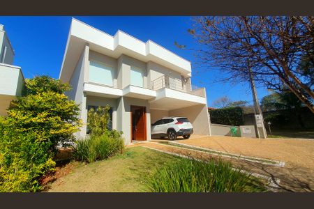 Fachada de casa de condomínio para alugar com 4 quartos, 255m² em Residencial Paineiras, Paulínia