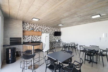 Apartamento à venda com 38m², 2 quartos e 1 vagaÁrea comum - Salão de festas