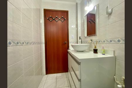 Banheiro Social de apartamento para alugar com 1 quarto, 70m² em Boqueirão, Praia Grande