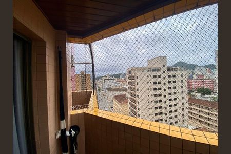 Sacada de apartamento para alugar com 1 quarto, 70m² em Boqueirão, Praia Grande