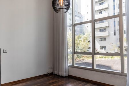 Sala de apartamento à venda com 1 quarto, 78m² em Belvedere, Belo Horizonte