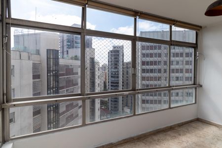 Varanda de apartamento para alugar com 3 quartos, 136m² em Perdizes, São Paulo