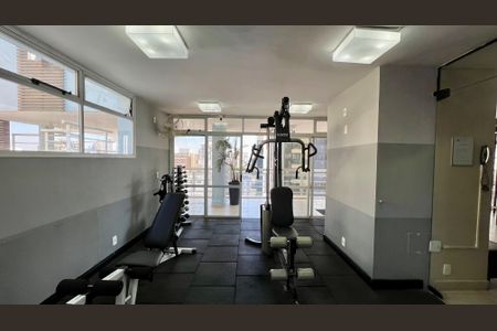 Apartamento para alugar com 40m², 1 quarto e 1 vaga Apartamento para alugar com 40m², 1 quarto e 1 vagaAcademia