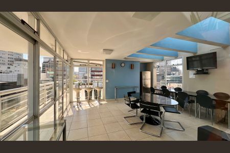 Apartamento para alugar com 40m², 1 quarto e 1 vaga Apartamento para alugar com 40m², 1 quarto e 1 vagaÁrea comum - Salão de Festas