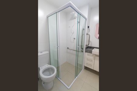 Studio à venda com 28m², 1 quarto e sem vagaBanheiro Detalhe