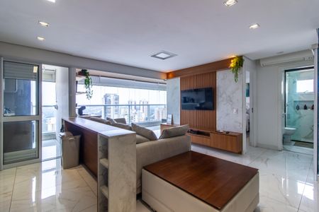 Sala de apartamento à venda com 2 quartos, 84m² em Pinheiros, São Paulo