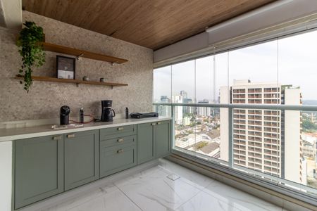 Varanda da Sala de apartamento à venda com 2 quartos, 84m² em Pinheiros, São Paulo