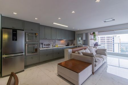 Sala de apartamento à venda com 2 quartos, 84m² em Pinheiros, São Paulo