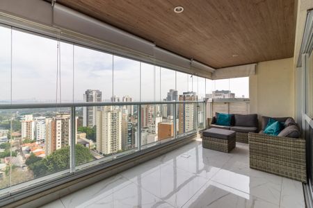 Varanda da Sala de apartamento à venda com 2 quartos, 84m² em Pinheiros, São Paulo