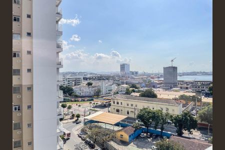 Varanda da Sala de apartamento para alugar com 2 quartos, 45m² em Santo Cristo, Rio de Janeiro