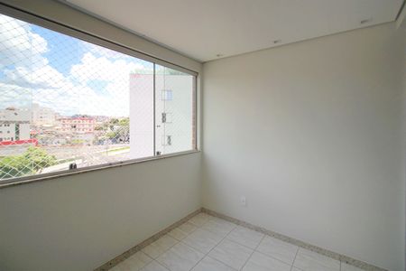 Varanda da Sala de apartamento à venda com 3 quartos, 78m² em União, Belo Horizonte