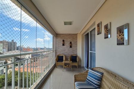 Varanda da Sala de apartamento à venda com 3 quartos, 104m² em Centro, São Bernardo do Campo