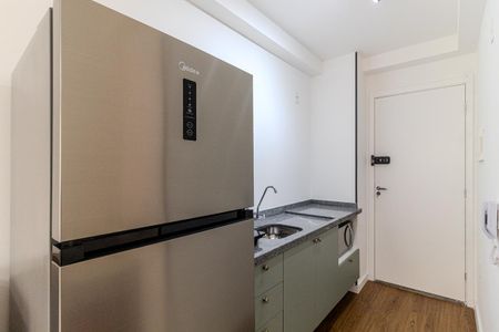 Studio para alugar com 29m², 1 quarto e sem vaga Studio para alugar com 29m², 1 quarto e sem vagaCozinha