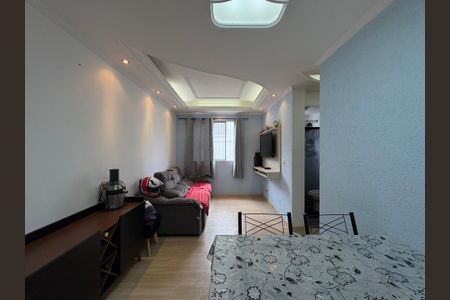 Sala de apartamento à venda com 2 quartos, 47m² em Cidade São Jorge, Santo André