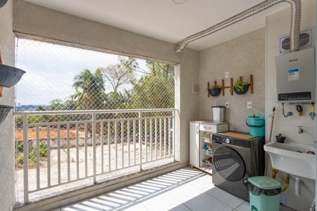 Apartamento para alugar com 44m², 2 quartos e 1 vagaVaranda da sala 