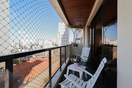 Apartamento à venda com 174m², 3 quartos e 2 vagasVaranda da sala