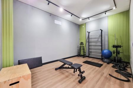 Apartamento para alugar com 57m², 2 quartos e 1 vaga Apartamento para alugar com 57m², 2 quartos e 1 vagaÁrea comum - Academia