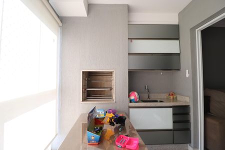Varanda gourmet de apartamento para alugar com 3 quartos, 110m² em Centro, Uberlândia