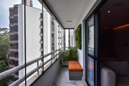 Varanda de apartamento à venda com 3 quartos, 125m² em Vila Andrade, São Paulo