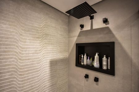 Apartamento à venda com 125m², 3 quartos e 2 vagasChuveiro do Banheiro