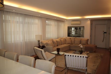 Sala de apartamento à venda com 3 quartos, 180m² em Santa Cecilia, São Paulo