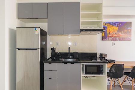 Studio para alugar com 25m², 1 quarto e sem vagaCozinha