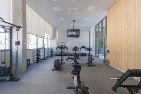 Studio para alugar com 25m², 1 quarto e sem vagaAcademia