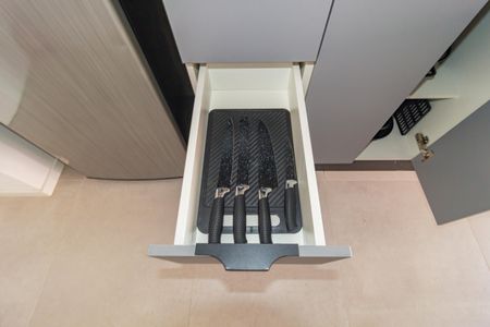 Studio para alugar com 25m², 1 quarto e sem vagaDetalhe - Cozinha