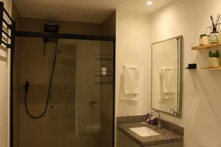 Studio à venda com 27m², 1 quarto e sem vagaBanheiro