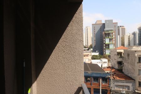 Studio à venda com 27m², 1 quarto e sem vagaVaranda