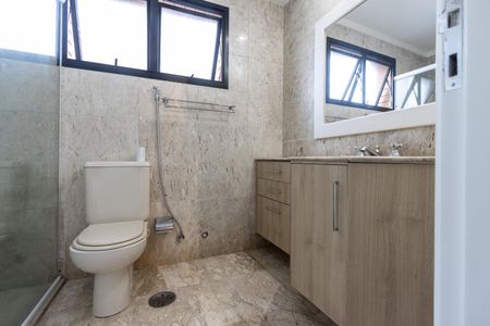 Apartamento para alugar com 171m², 3 quartos e 3 vagasBanheiro da Suíte 3