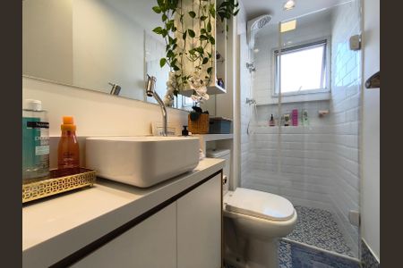 Apartamento à venda com 55m², 2 quartos e 1 vagaBanheiro Social