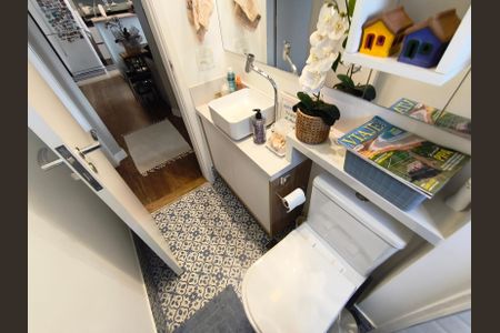 Apartamento à venda com 55m², 2 quartos e 1 vagaBanheiro Social