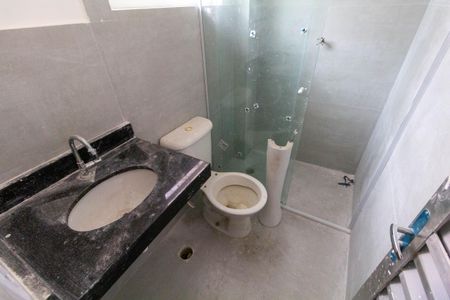 Banheiro de kitnet/studio para alugar com 1 quarto, 39m² em Jardim Belem, São Paulo