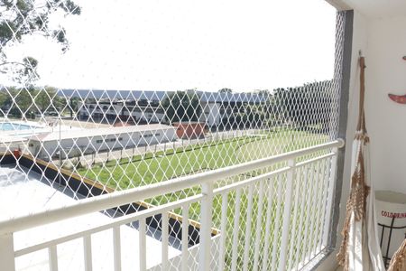 Varanda da Sala de apartamento para alugar com 2 quartos, 47m² em Vila Bandeirantes, Nova Iguaçu