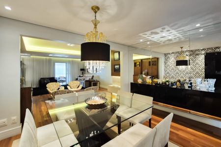Sala de Jantar de apartamento à venda com 3 quartos, 204m² em Jardim do Mar, São Bernardo do Campo