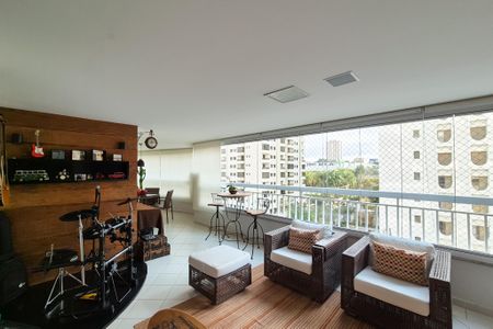 Apartamento à venda com 204m², 3 quartos e 3 vagasVaranda da Sala