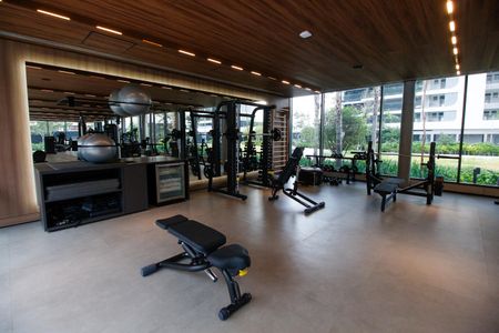 Apartamento para alugar com 186m², 3 quartos e 2 vagas Apartamento para alugar com 186m², 3 quartos e 2 vagasÁrea comum - Academia