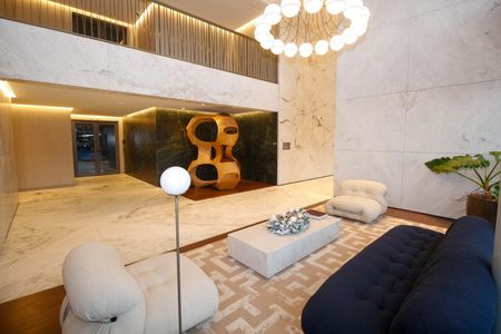 Apartamento para alugar com 186m², 3 quartos e 2 vagas Apartamento para alugar com 186m², 3 quartos e 2 vagasHall social