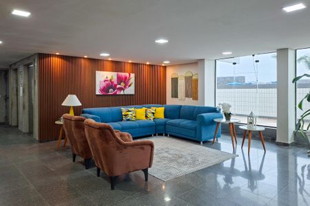 Apartamento para alugar com 122m², 3 quartos e 1 vaga Apartamento para alugar com 122m², 3 quartos e 1 vagaHall social