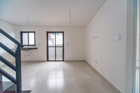 Sala de apartamento à venda com 2 quartos, 92m² em Vila Floresta, Santo André