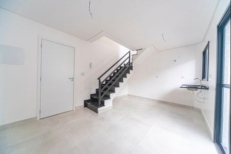 Sala de apartamento à venda com 2 quartos, 92m² em Vila Floresta, Santo André