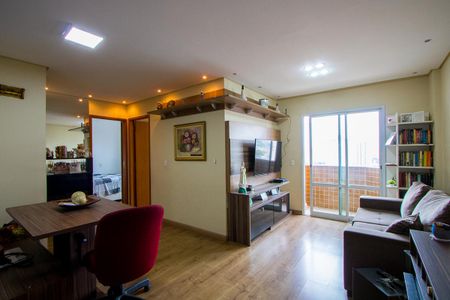 Sala de apartamento à venda com 2 quartos, 58m² em Vila Pires, Santo André