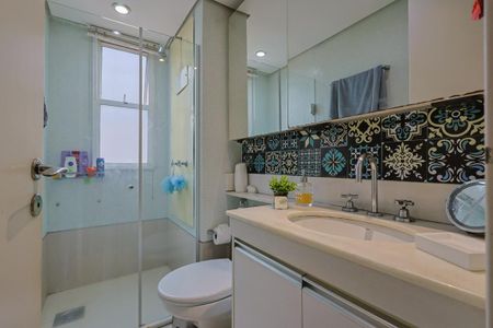 Apartamento à venda com 113m², 3 quartos e 2 vagas Apartamento à venda com 113m², 3 quartos e 2 vagasBanheiro Social