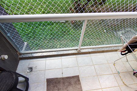 Sala- varanda de apartamento à venda com 2 quartos, 48m² em Jacarepaguá, Rio de Janeiro