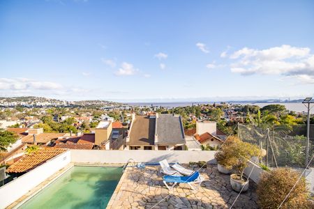 Vista da Suíte de casa à venda com 3 quartos, 800m² em Vila Assunção, Porto Alegre