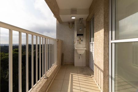 Varanda da Sala de apartamento para alugar com 2 quartos, 45m² em Vila Moraes, São Paulo