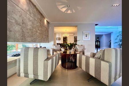 Sala de casa de condomínio à venda com 4 quartos, 860m² em Parque Imperador, Campinas