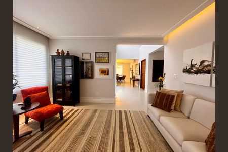 Sala de casa de condomínio à venda com 4 quartos, 860m² em Parque Imperador, Campinas